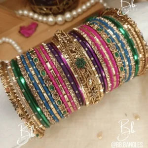 Mehndi Royale – Premium Bridal Bangles Set
